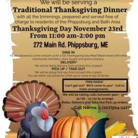 FREE THANKSGIVING MEAL!
